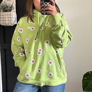 Nike XLarge Sport Essentials+ French Terry Pullover Hoodie Vivid Green